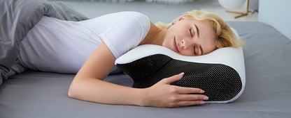 AlignRest contour pillow with removable washable cover