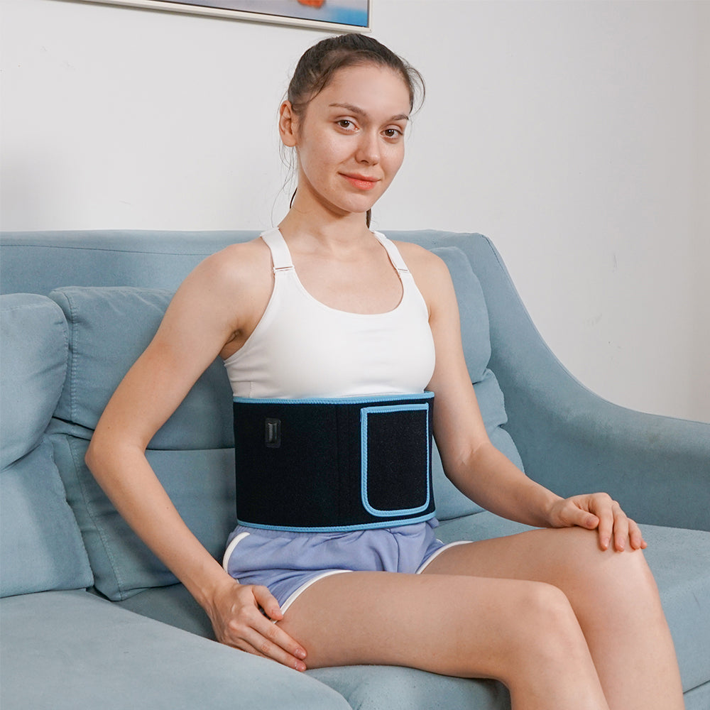 AuraSculpt body wrap with red light panels